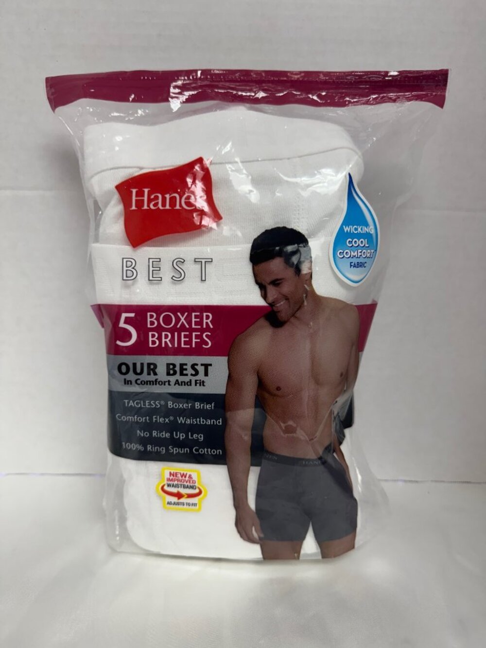 Hanes  Boxer Briefs pack of 5 - Large